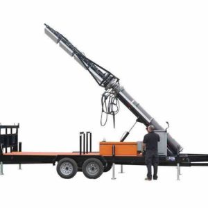 50′ Pneumatic Megatower™ – 21′ Trailer – Extends 22-58′ – (16) LED Lights