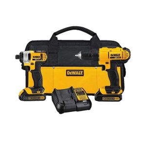 DEWALT 20V MAX Drill / Driver and Impact 2-Tool Cordless Combo Kit (1.3 Ah)