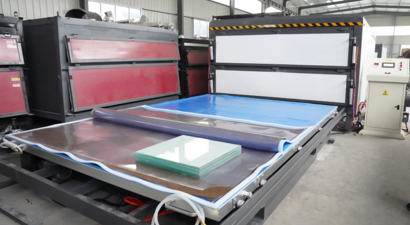 Glass Production Tempering, Laminating glass machine