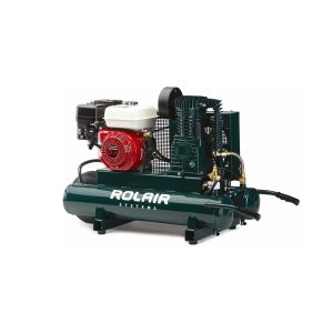 Rol-Air 6-1/2 HP Belt Drive Twin Tank Gas-Powered Air Compresso
